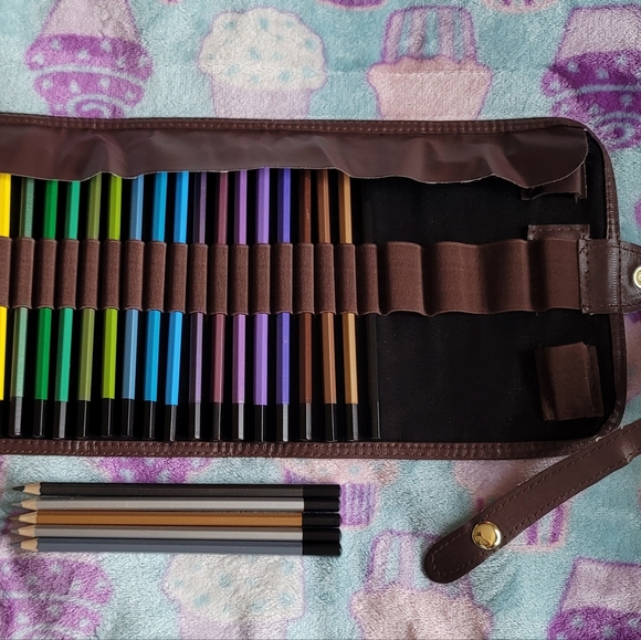 Studio Series Canvas Pencil Wrap W/Artist Colored Pencils - Picture 14 of 15